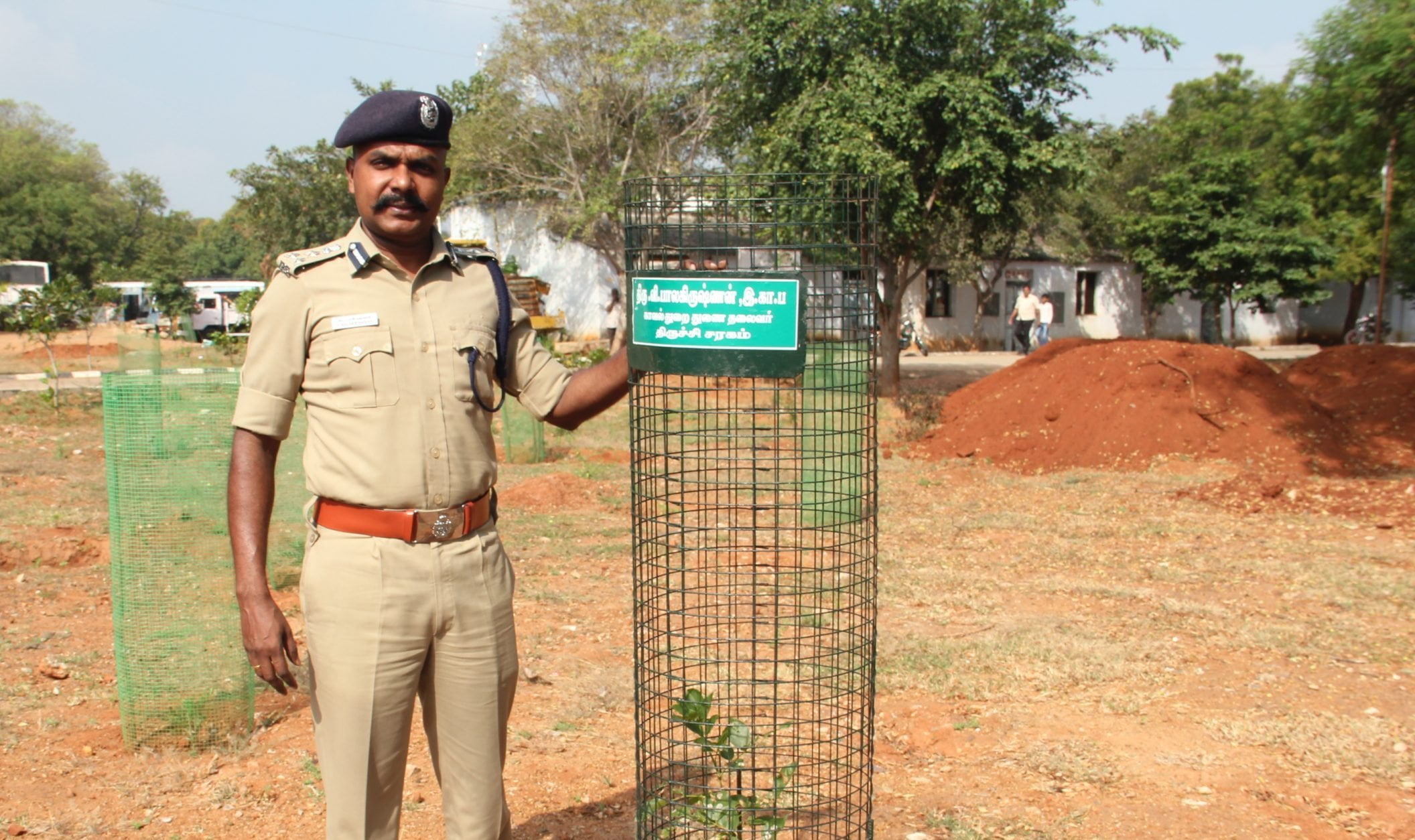 Tree Planting by Police Officers: An Inspiring Environmental Initiative by the Deputy Inspector General of Police!